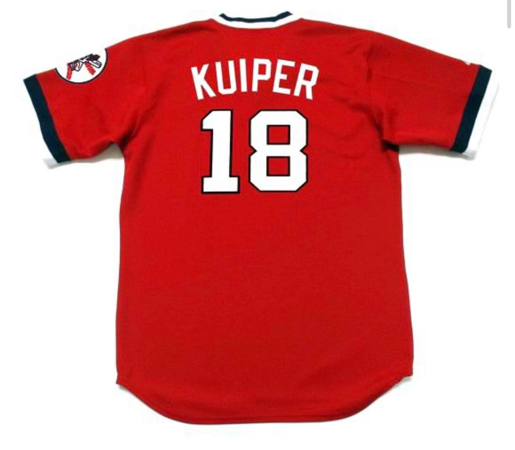Duane Kuiper Cleveland Indians Official MLB Majestic Jersey product image 1