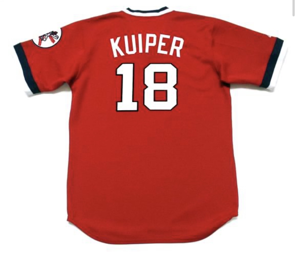 Duane Kuiper Cleveland Indians Official MLB Majestic Jersey product image 1