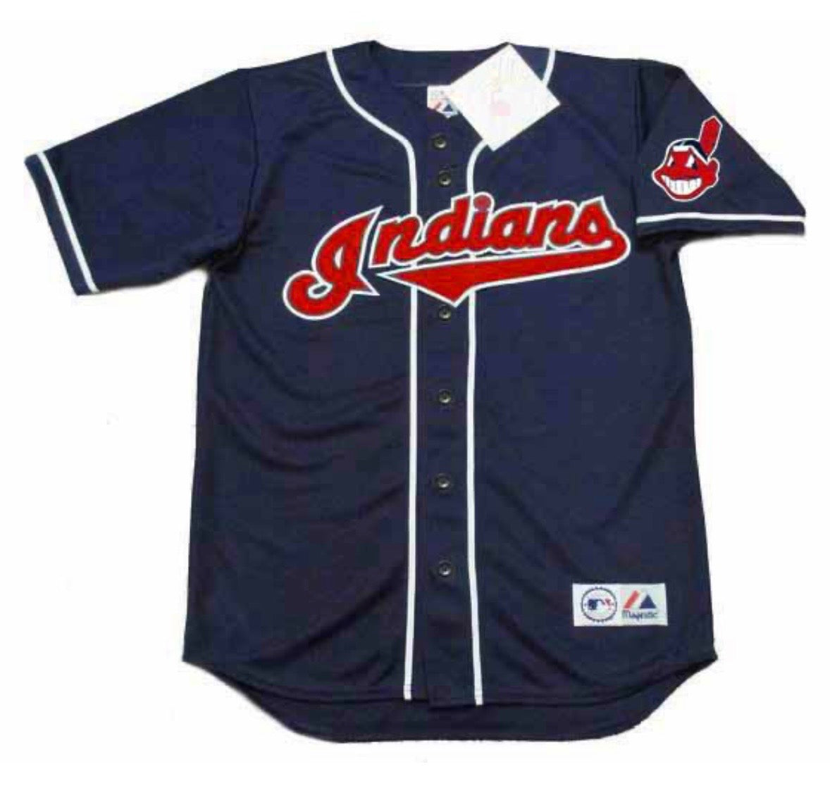 Dwight Gooden Cleveland Indians Official MLB Majestic Jersey product image 2