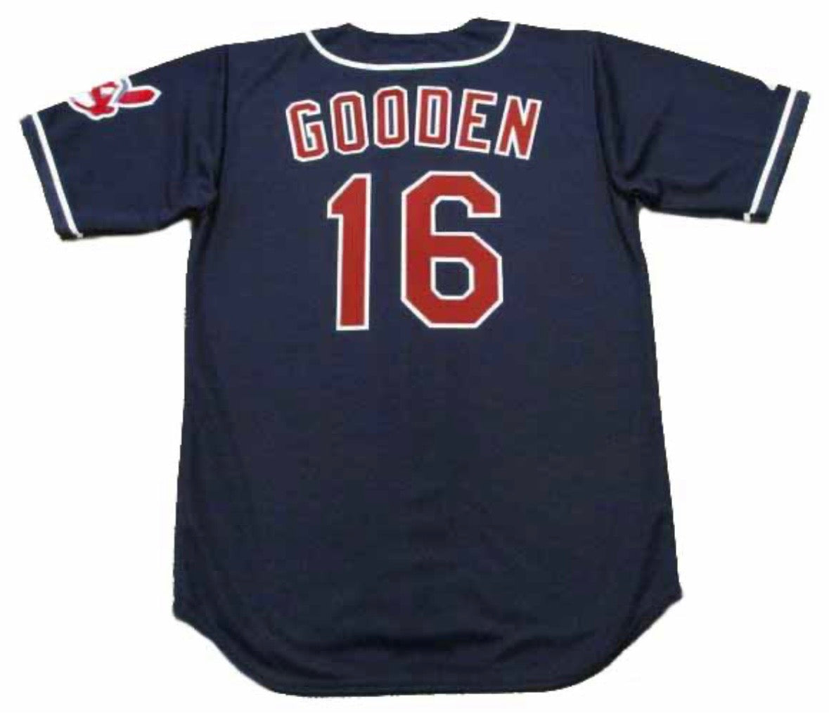Dwight Gooden Cleveland Indians Official MLB Majestic Jersey product image 1