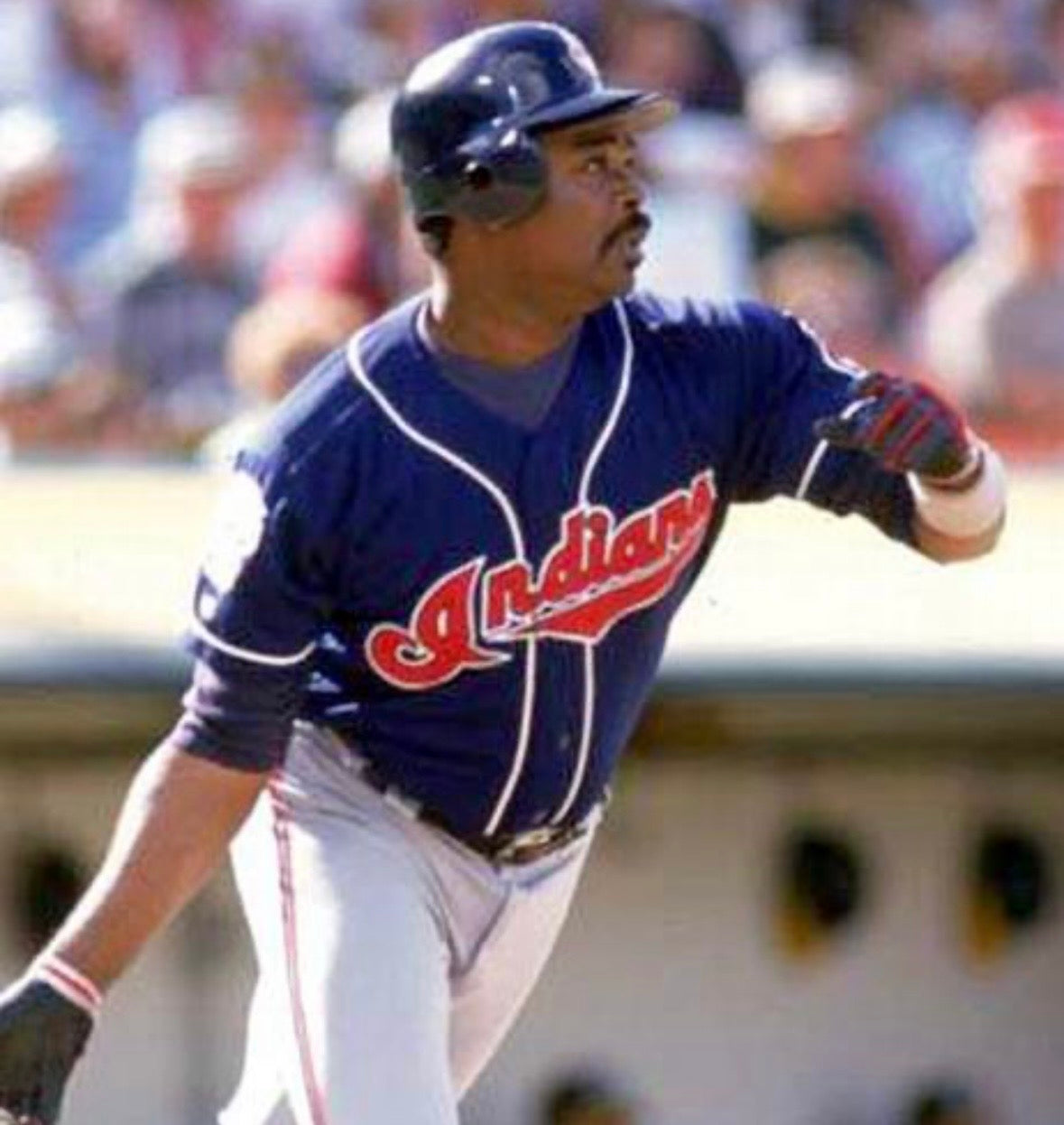 Eddie Murray Cleveland Indians Official MLB Majestic Jersey product image 4