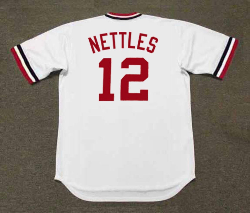 Graig Nettles Cleveland Indians Official MLB Majestic Jersey product image 1