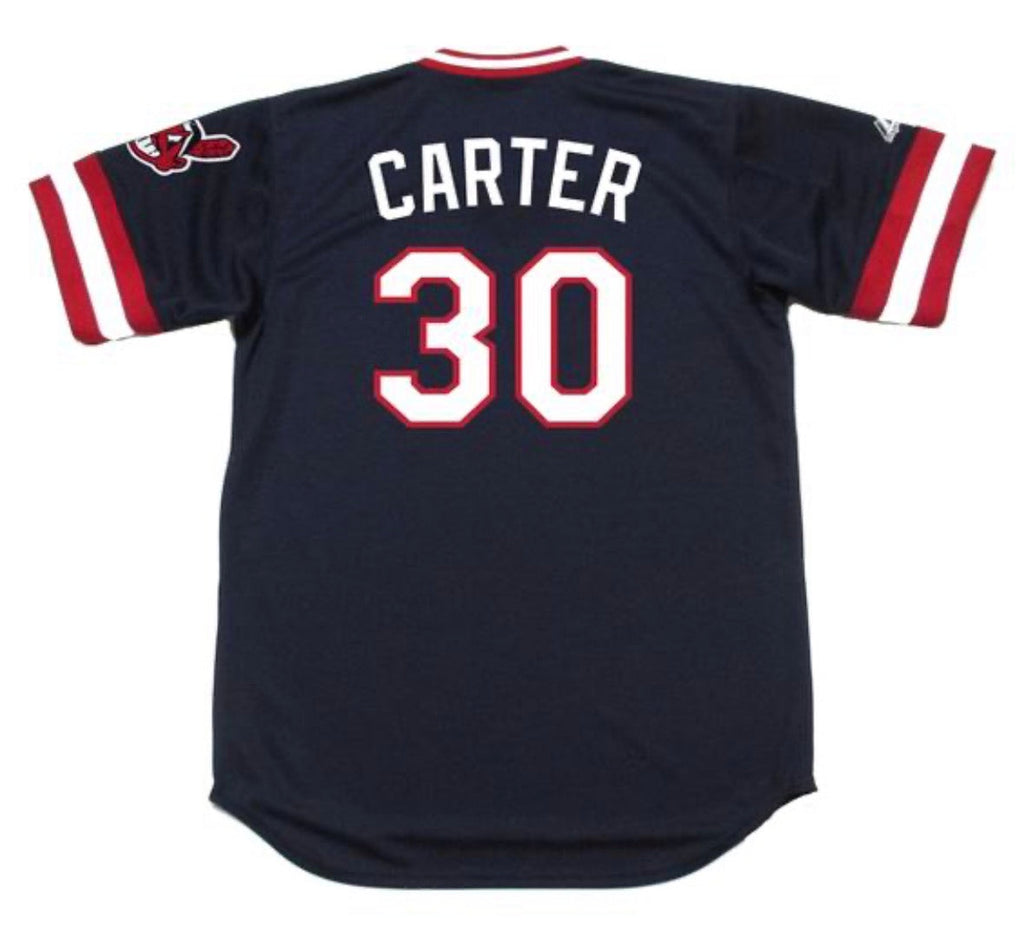 Joe Carter Cleveland Indians Official MLB Majestic Jersey product image 1
