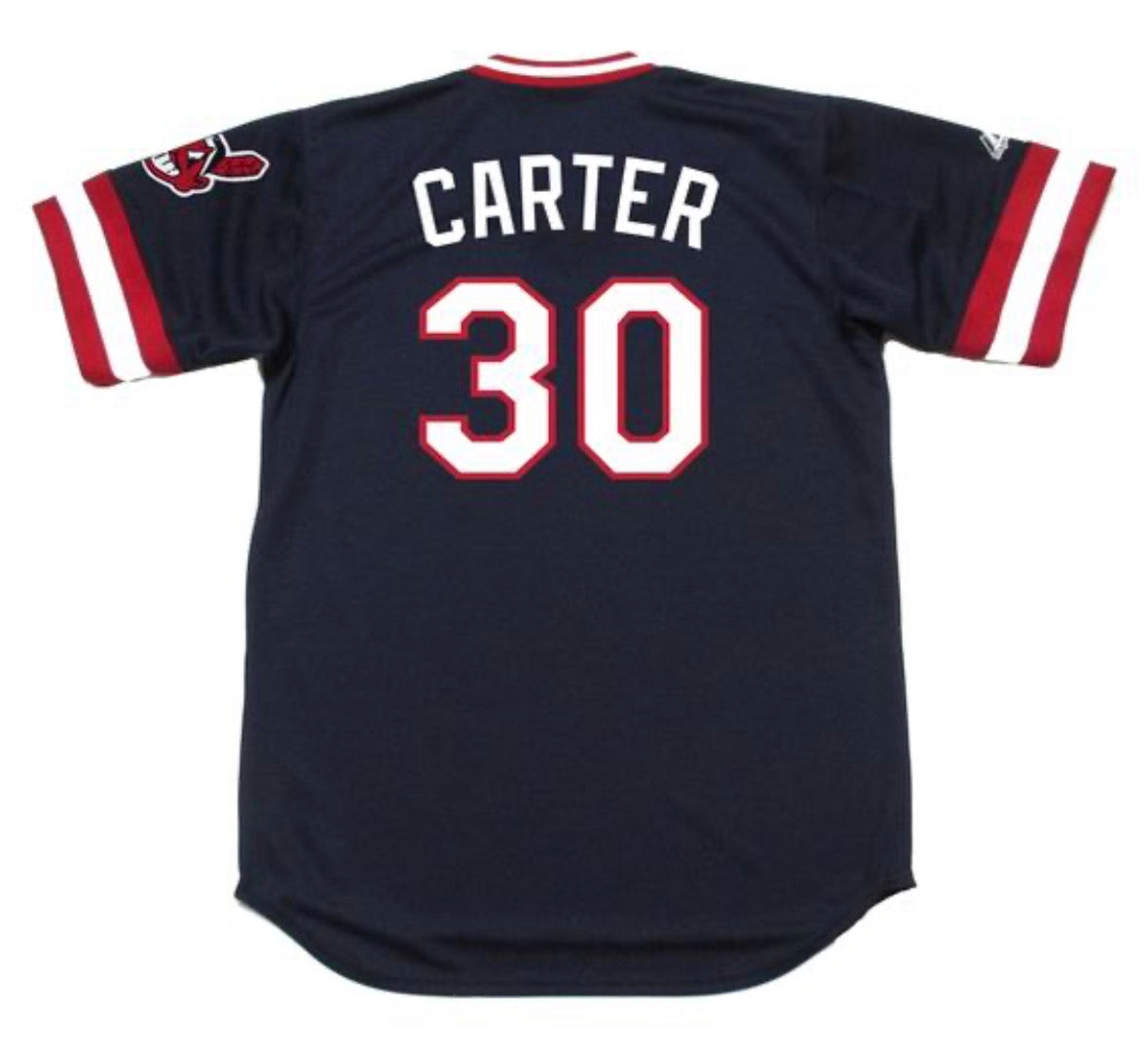 Joe Carter Cleveland Indians Official MLB Majestic Jersey product image 1