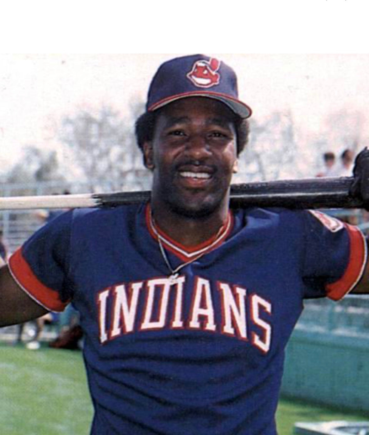 Joe Carter Cleveland Indians Official MLB Majestic Jersey product image 4