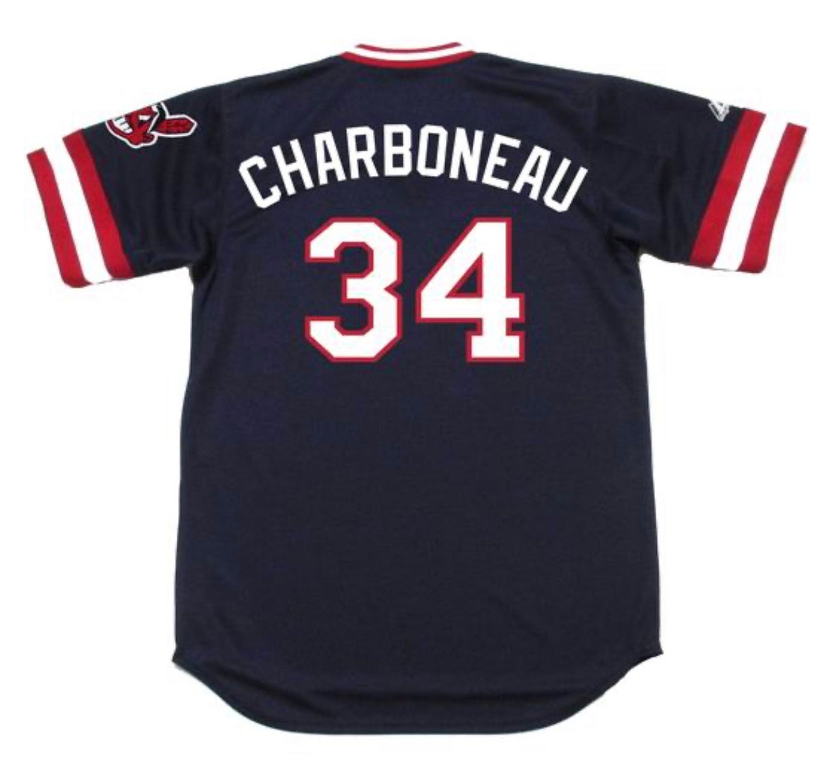 Joe Charboneau Cleveland Indians Official MLB Majestic product image 1