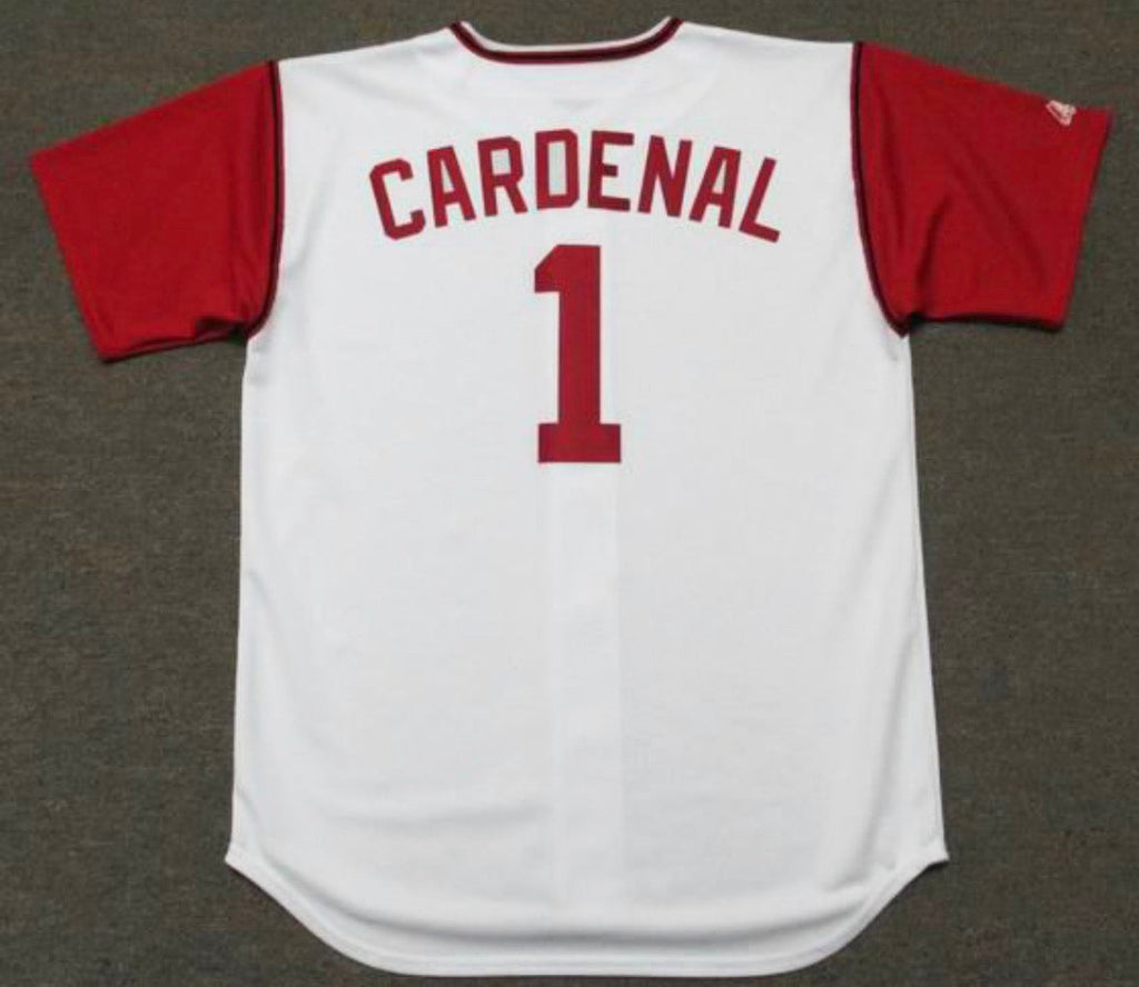 Jose Cardenal Cleveland Indians Official MLB Majestic Jersey product image 1