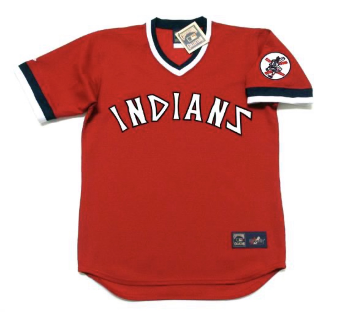 Jose Ramirez Cleveland Indians Official MLB Majestic Jersey product image 2