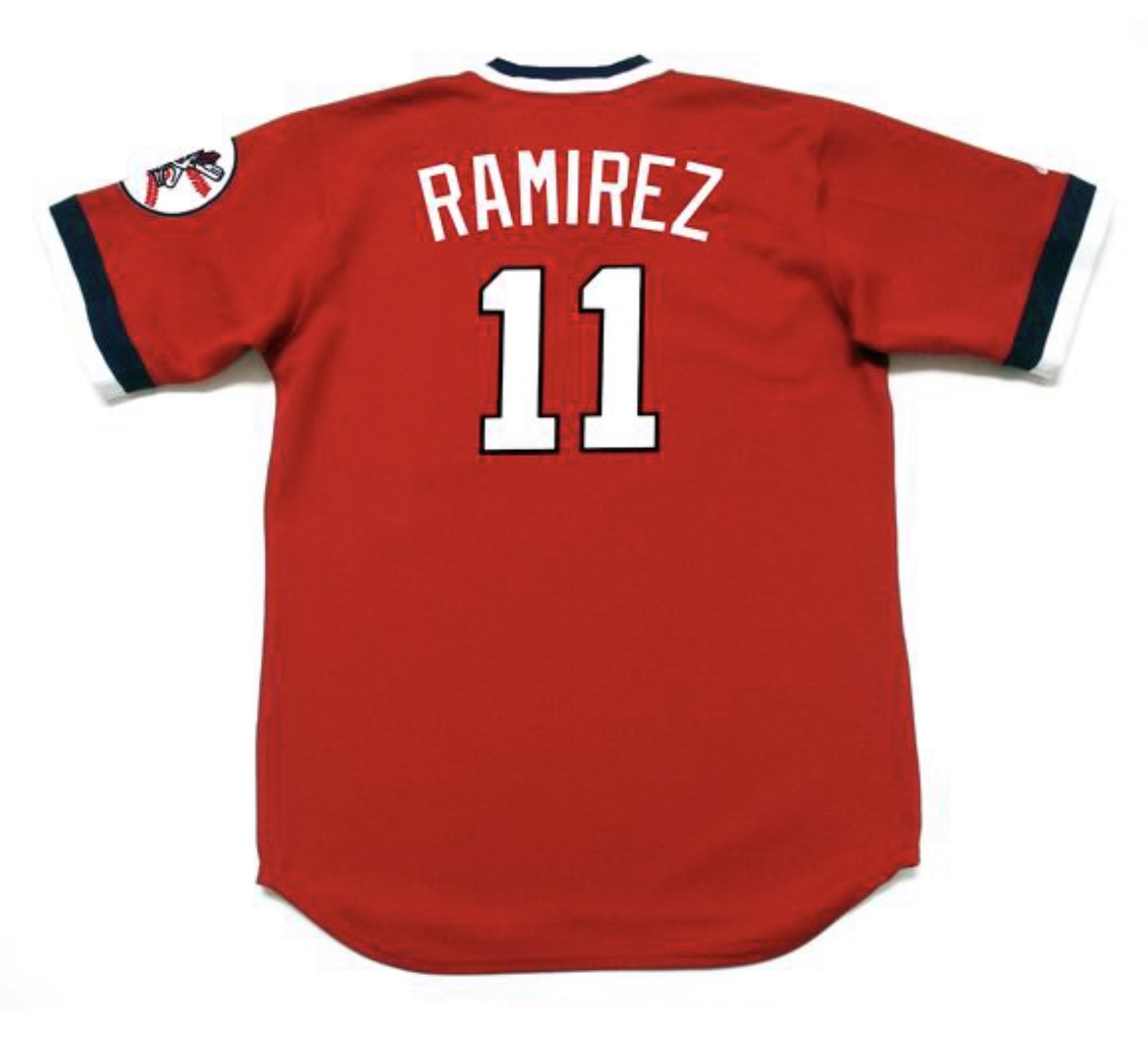 Jose Ramirez Cleveland Indians Official MLB Majestic Jersey product image 1