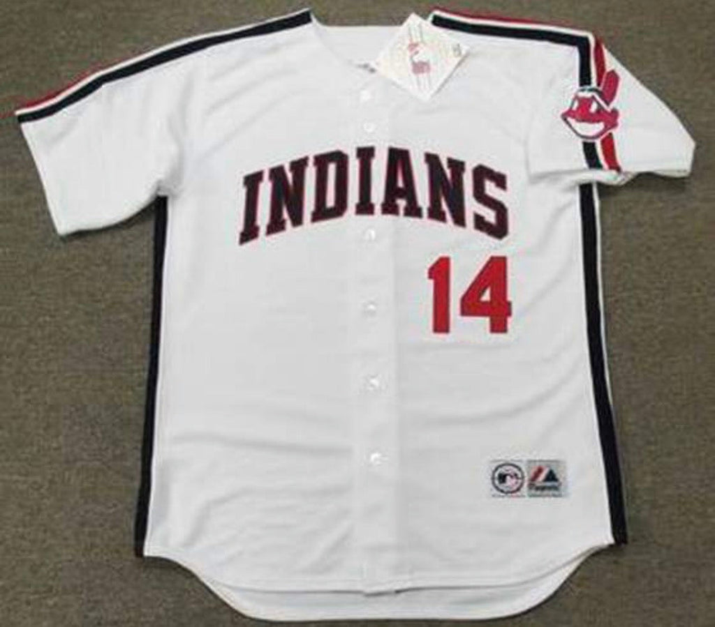 Julio Franco Cleveland Indians Official MLB Majestic Jersey product image 2
