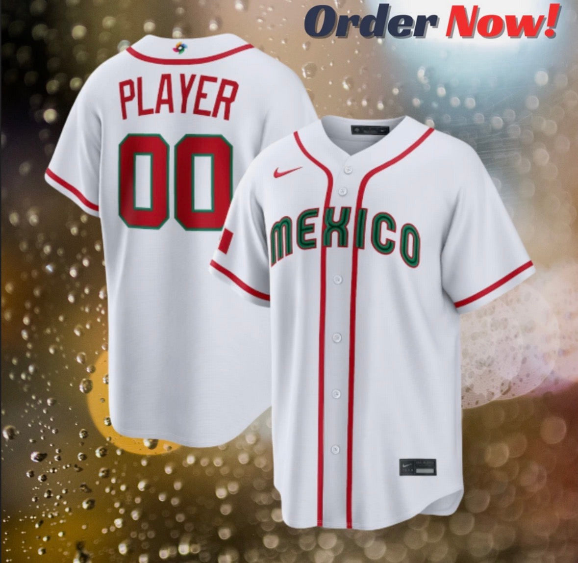 Any Name and Number customized YOUTH KIDS Team Mexico 2026 product image 1
