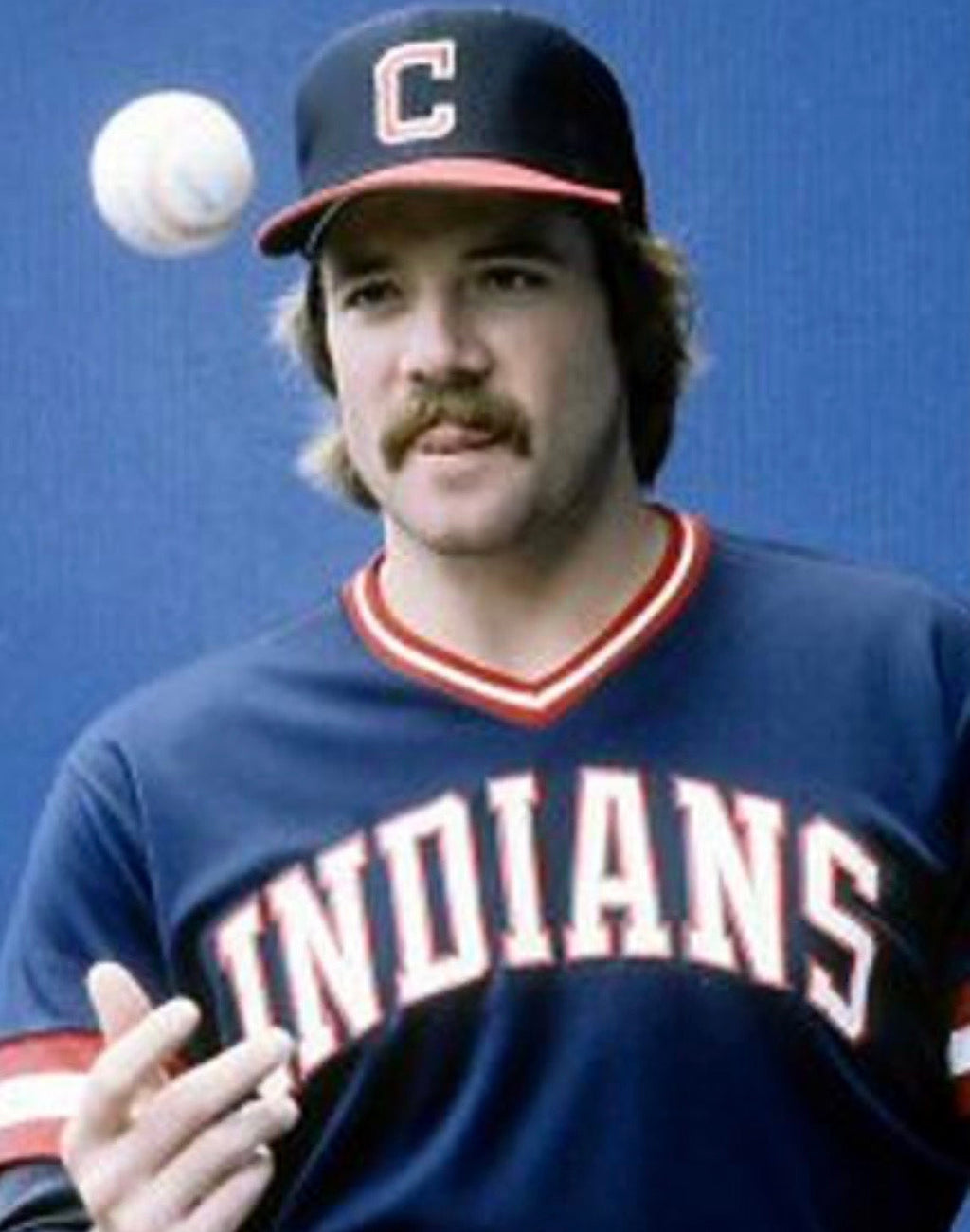 Len Barker Cleveland Indians Official MLB Majestic Jersey product image 3