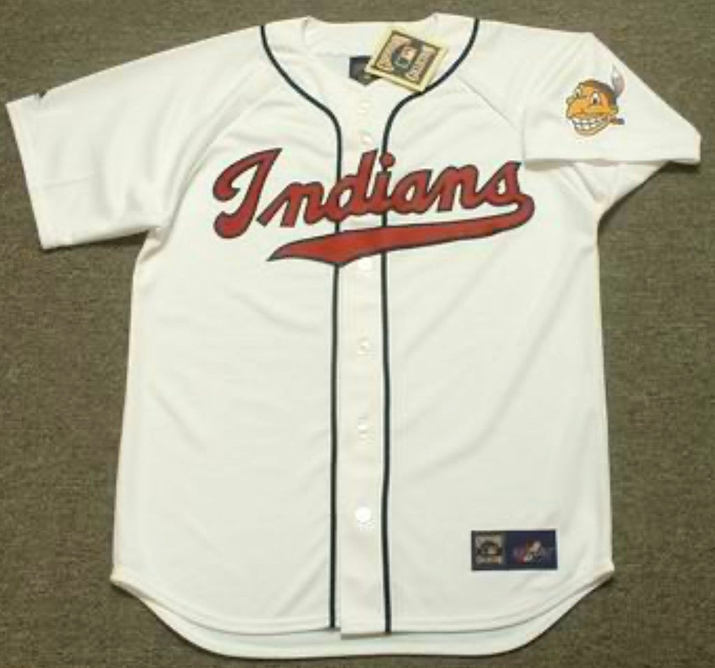 Lou Boudreau Cleveland Indians Official MLB Majestic Jersey product image 2