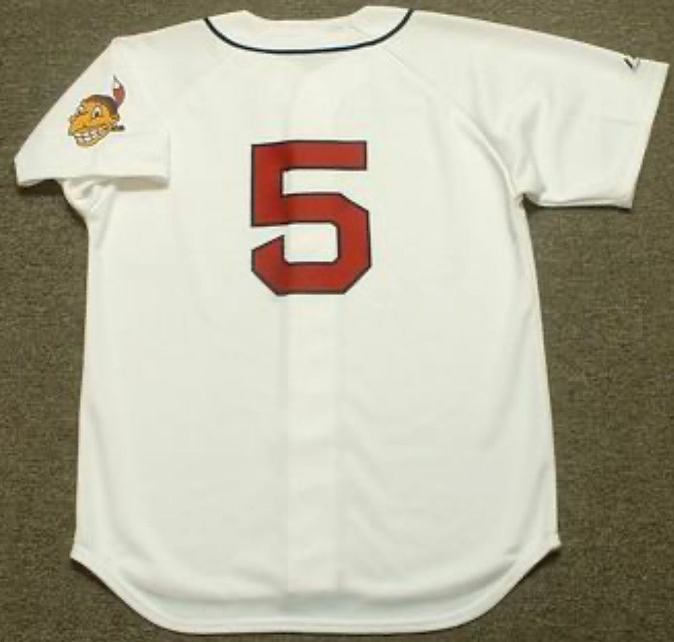 Lou Boudreau Cleveland Indians Official MLB Majestic Jersey product image 1