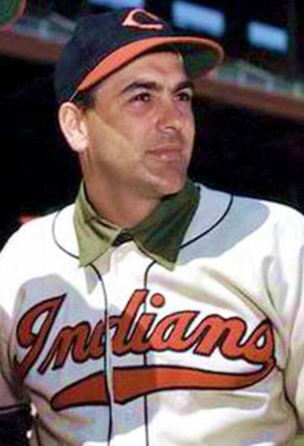 Lou Boudreau Cleveland Indians Official MLB Majestic Jersey product image 3