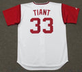 Luis Tiant Cleveland Indians Official MLB Majestic Jersey product image 1