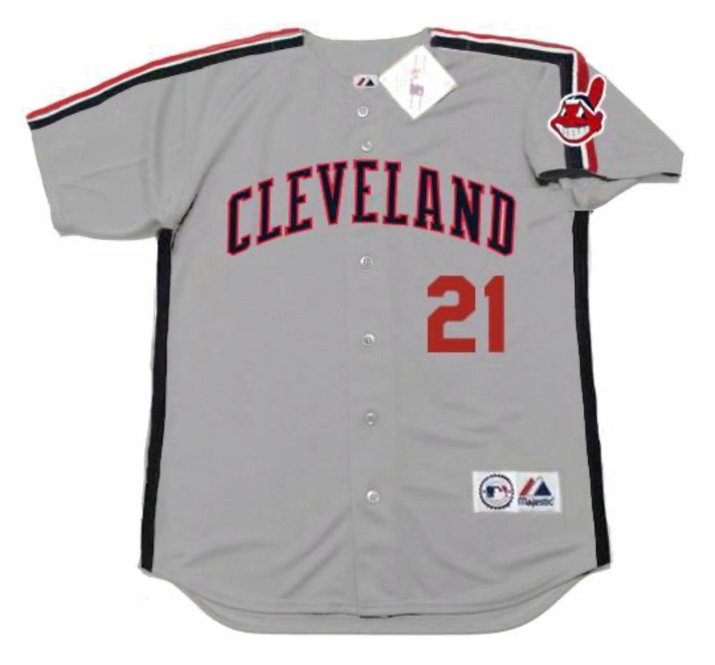 Mike Hargrove Cleveland Indians Official MLB Majestic Jersey product image 2