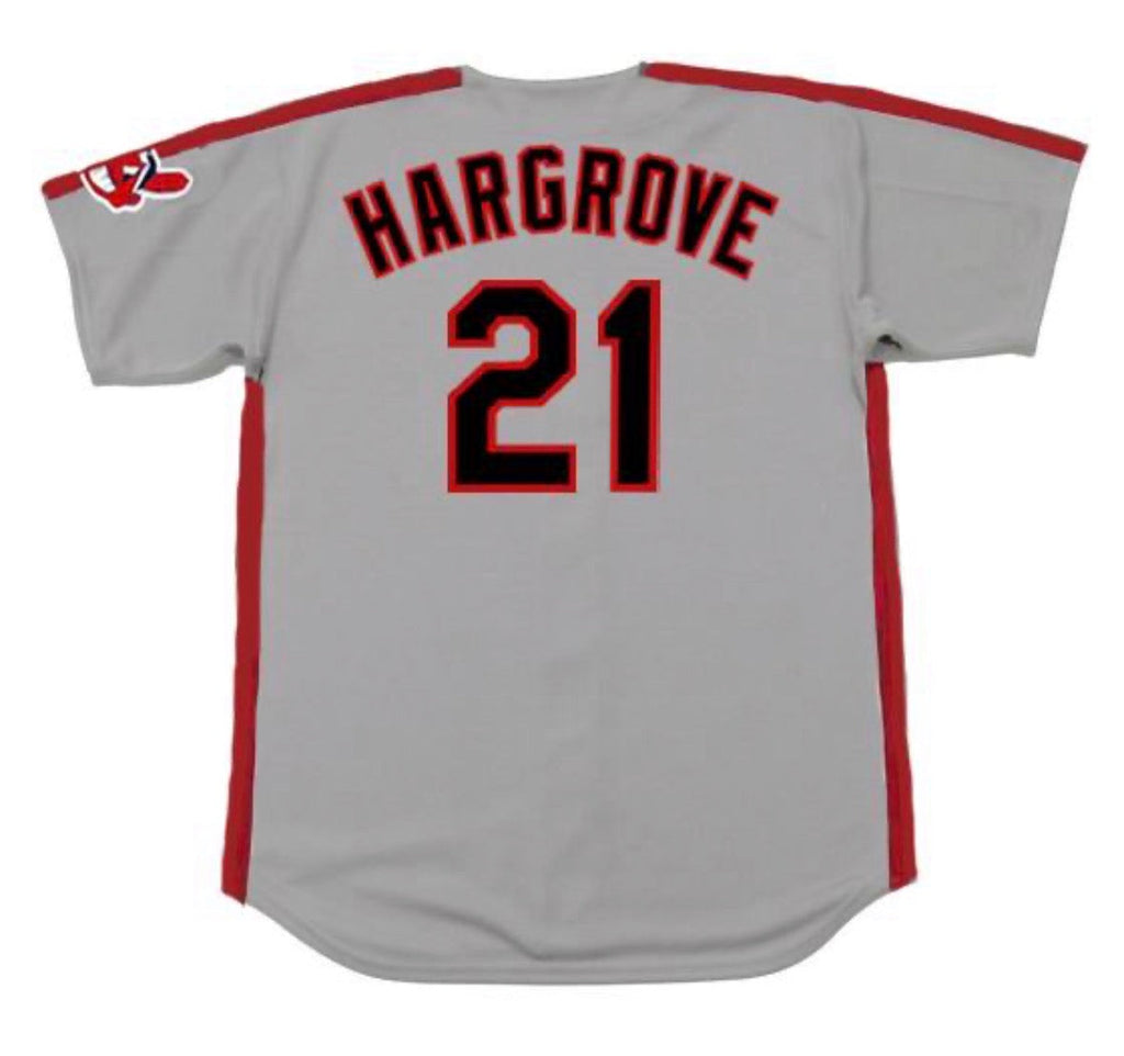 Mike Hargrove Cleveland Indians Official MLB Majestic Jersey product image 1