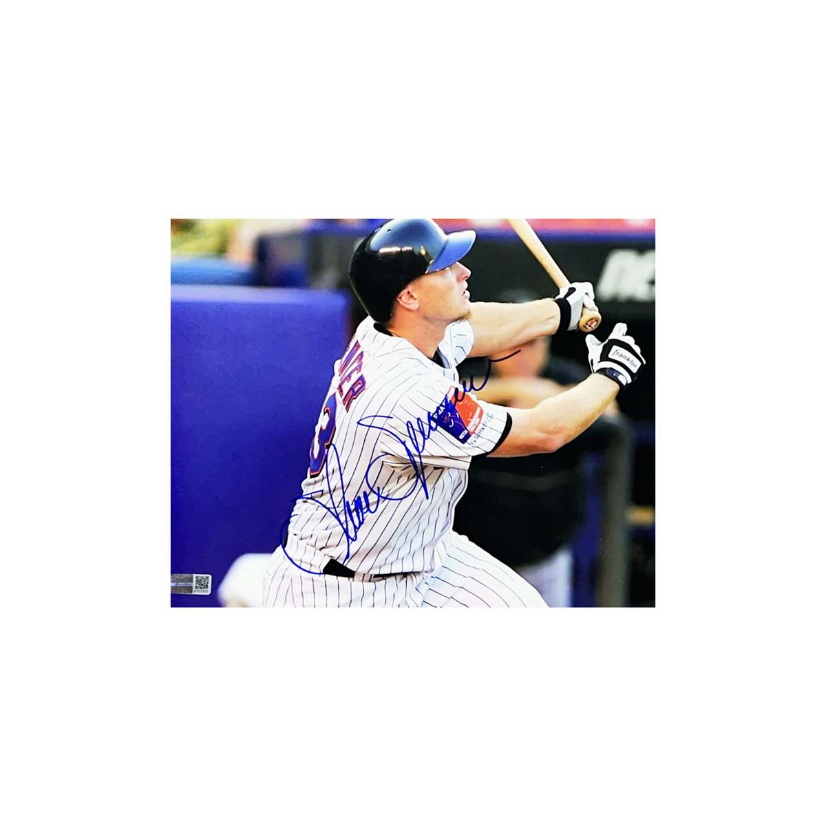 Shane Spencer Autographed New York Mets 8x10 Steiner CX product image 1, provided for visual reference and product detail