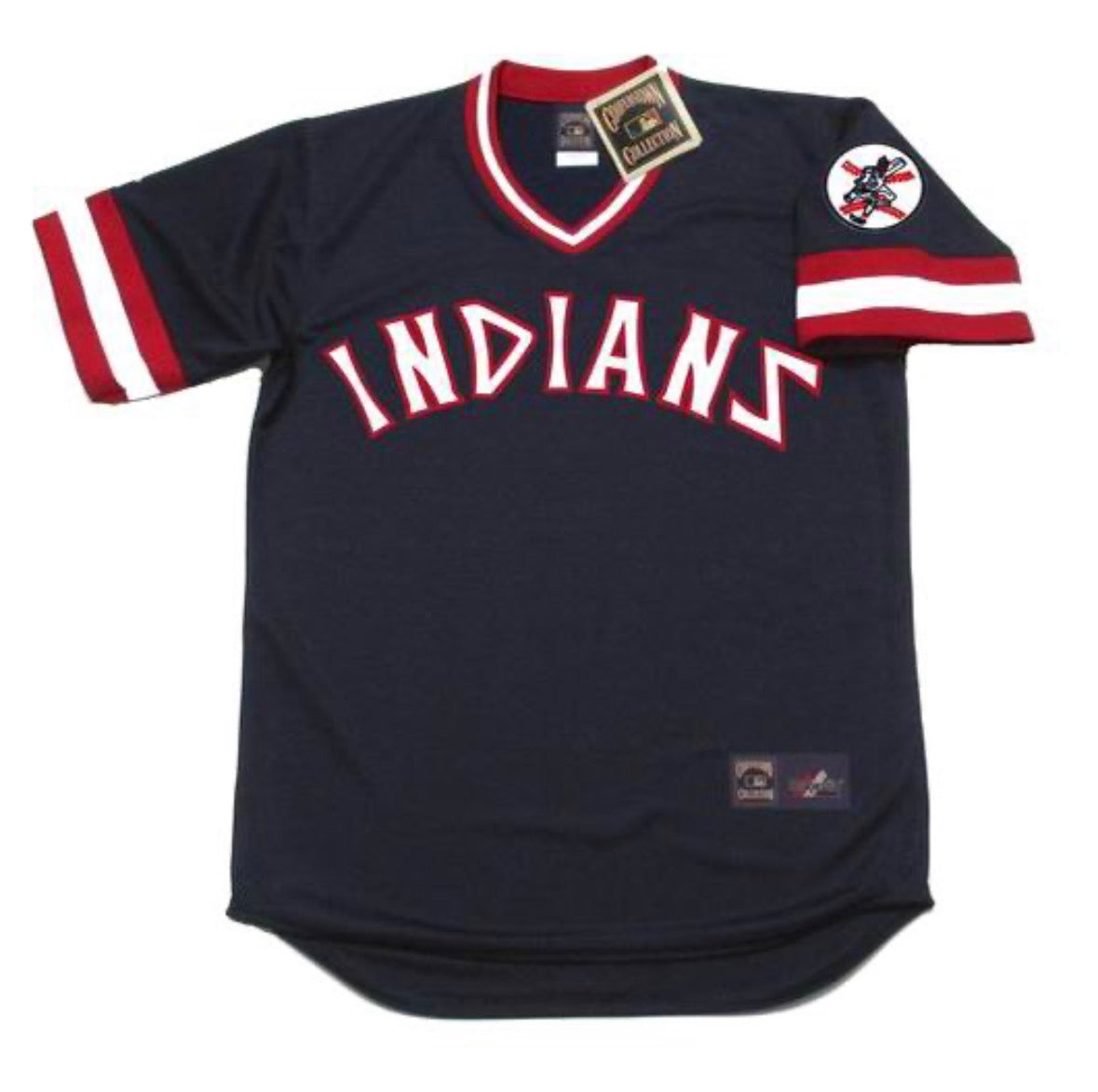 Mike Napoli Cleveland Indians Official MLB Majestic Jersey product image 2