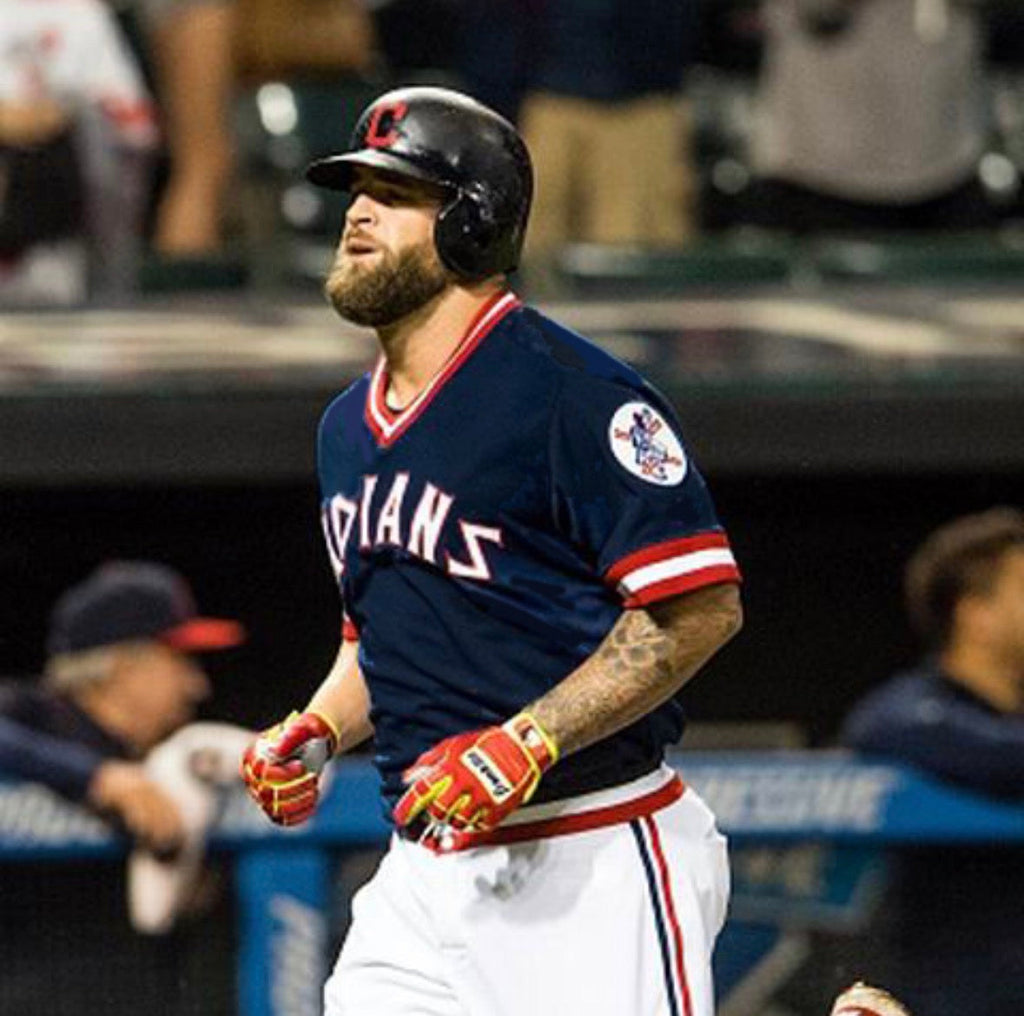 Mike Napoli Cleveland Indians Official MLB Majestic Jersey product image 3