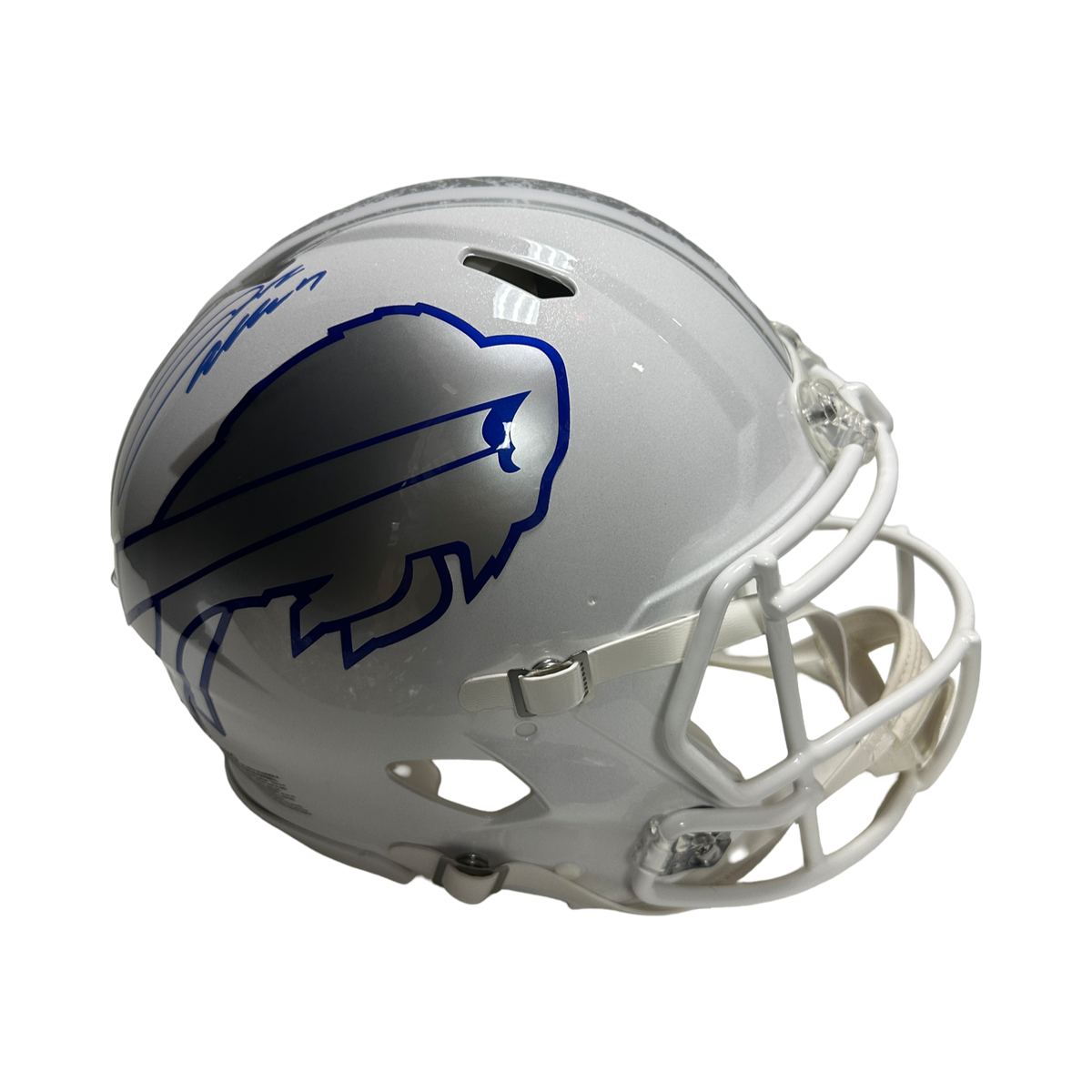 Josh Allen Autographed Buffalo Bills Ridell 2025 Rivalries Authentic Helmet Beckett product image 1, provided for visual