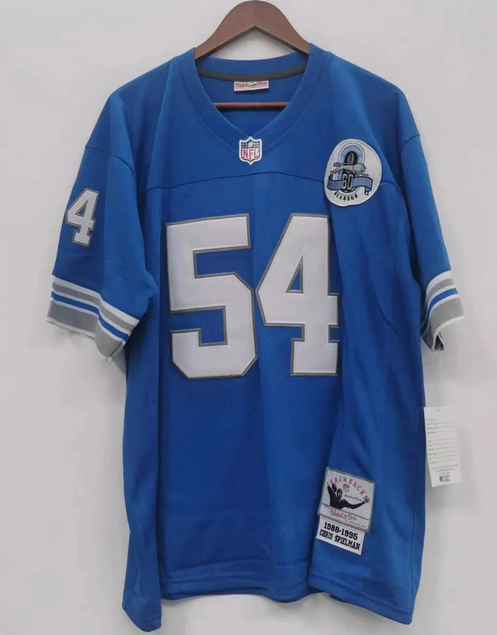 Chris Spielman Detroit Lions NFL Mitchell & Ness Jersey product image 2