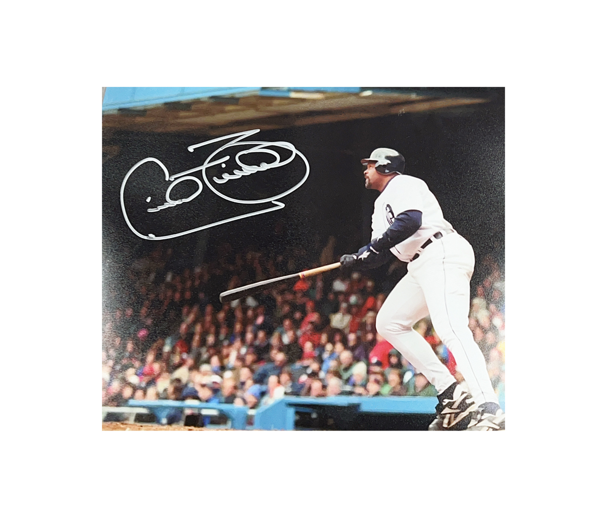 Cecil Fielder Autographed Detroit Tigers Swing 11x14 Steiner CX product image 1, provided for visual reference and product