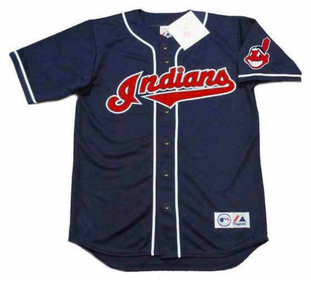 Omar Vizquel Cleveland Indians Official MLB Majestic Jersey product image 2