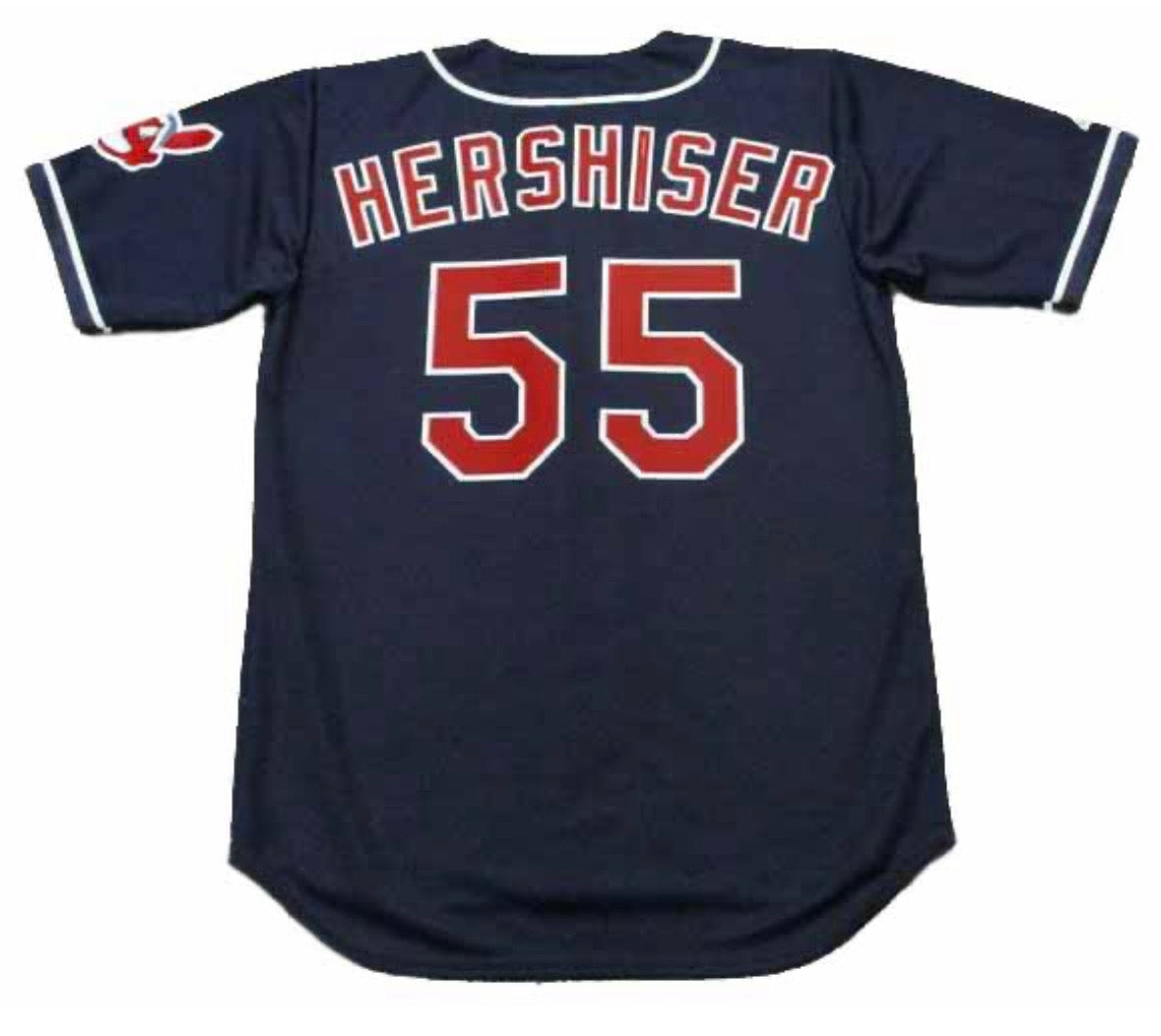 Orel Hershiser Cleveland Indians Official MLB Majestic product image 1