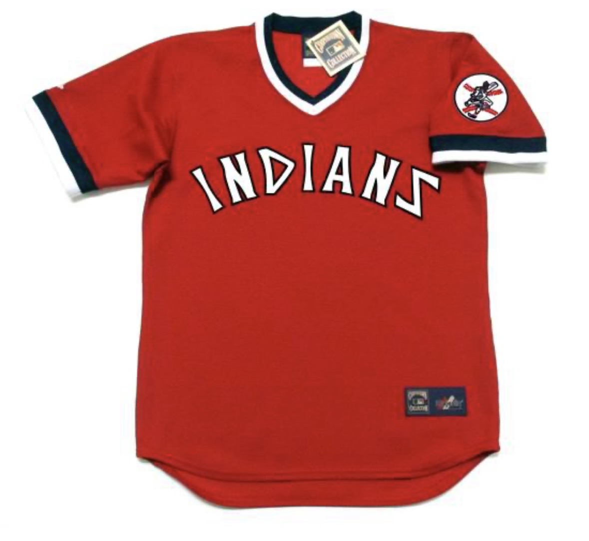 Oscar Gamble Cleveland Indians Official MLB Majestic Jersey product image 2