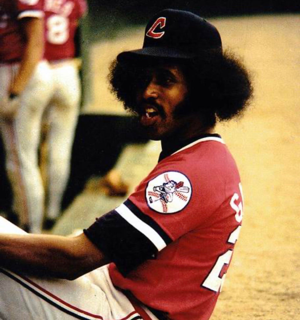 Oscar Gamble Cleveland Indians Official MLB Majestic Jersey product image 3
