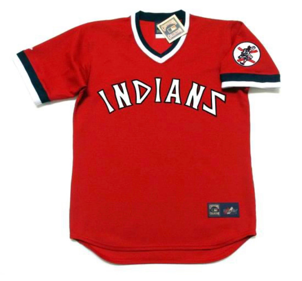 Rick Manning Cleveland Indians Official MLB Majestic Jersey product image 2