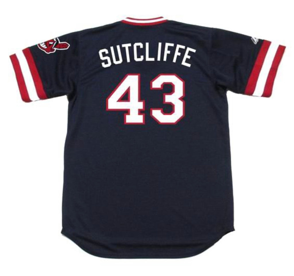 Rick Sutcliffe Cleveland Indians Official MLB Majestic product image 1