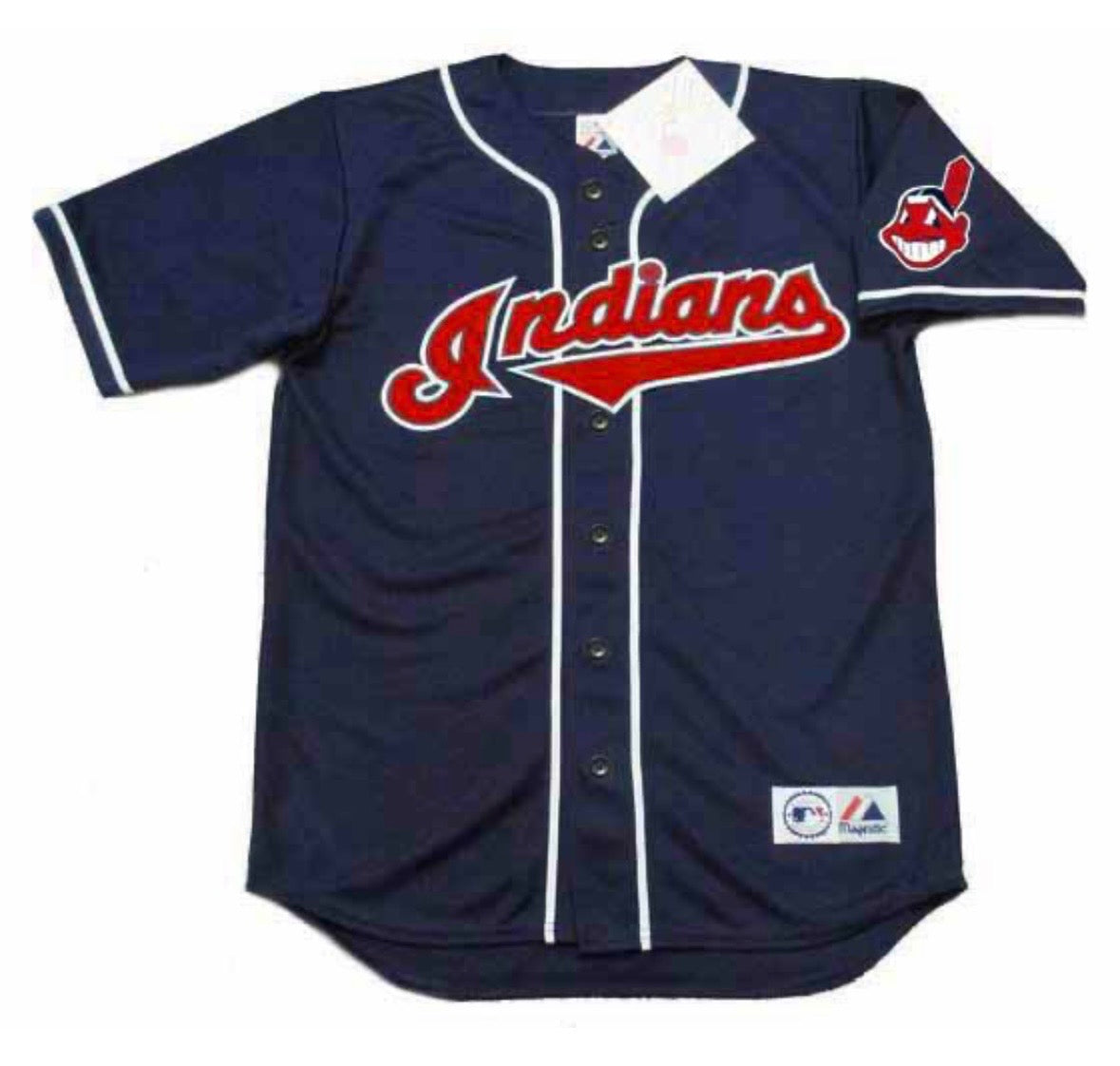 Roberto Alomar Cleveland Indians Official MLB Majestic product image 2