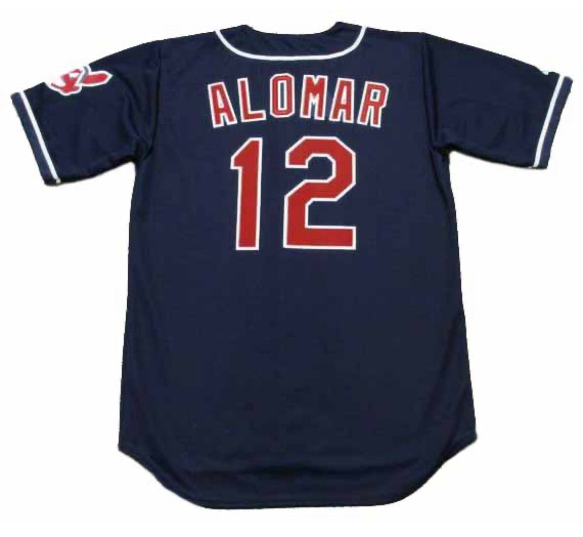 Roberto Alomar Cleveland Indians Official MLB Majestic product image 1