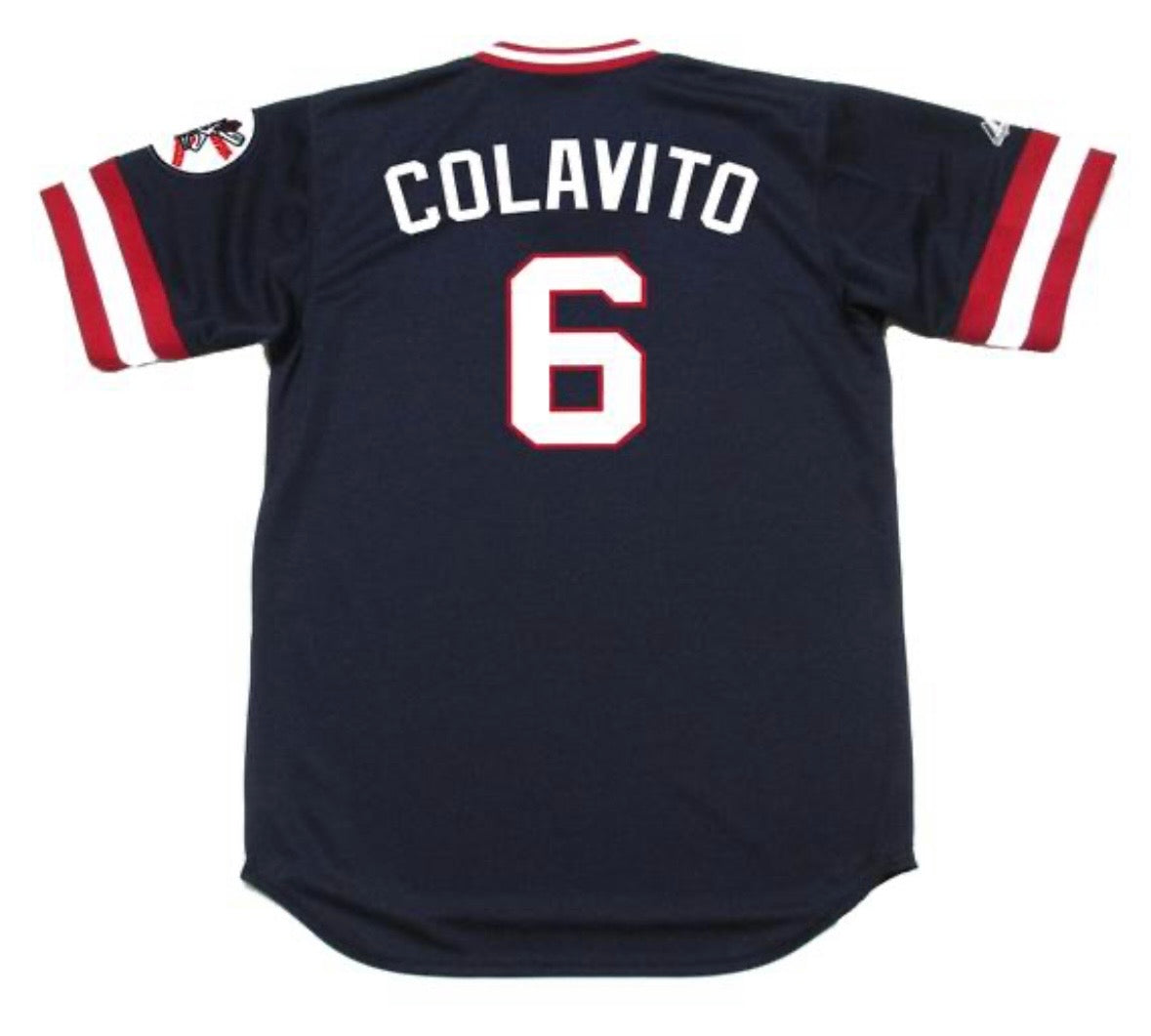 Rocky Colavito Cleveland Indians Official MLB Majestic product image 1