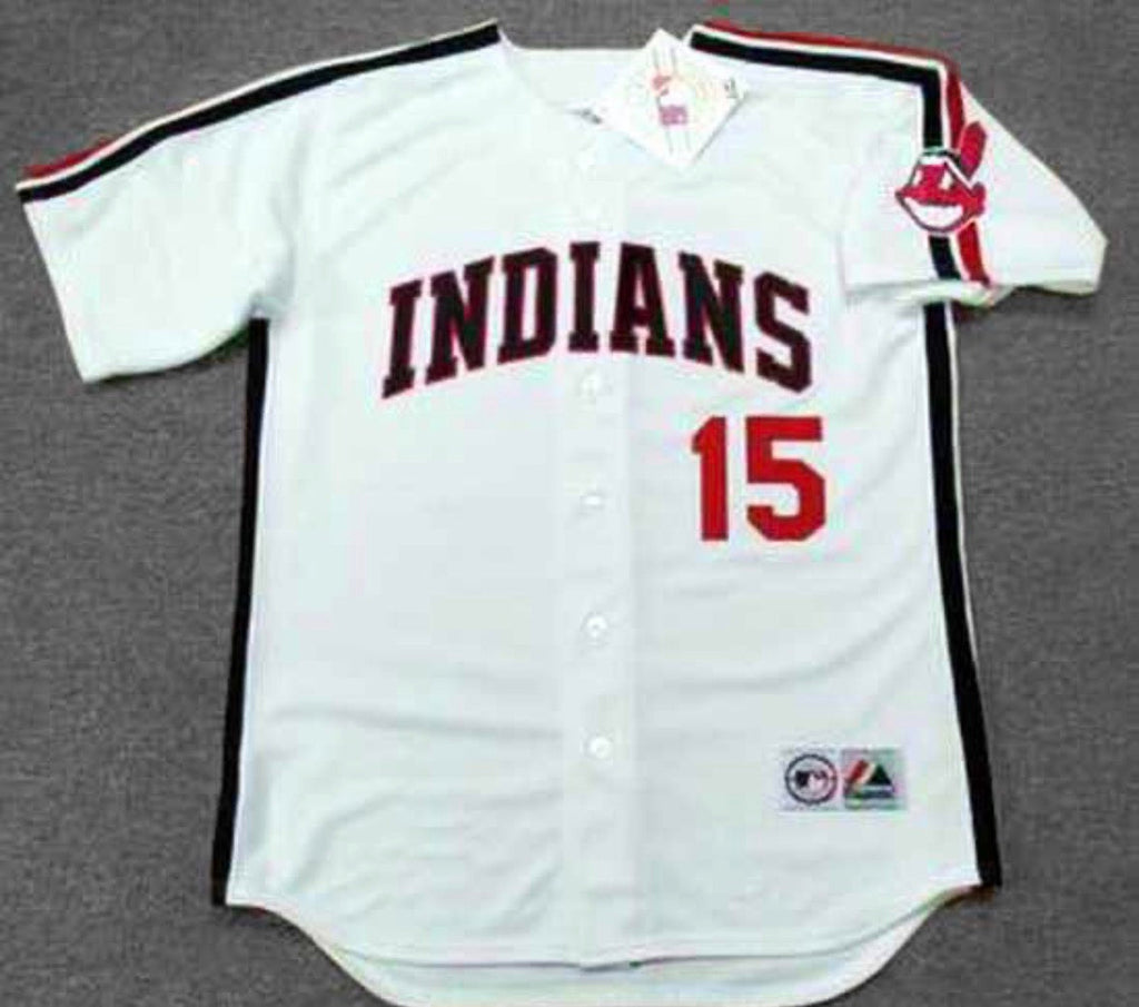Sandy Alomar Cleveland Indians Official MLB Majestic Jersey product image 2