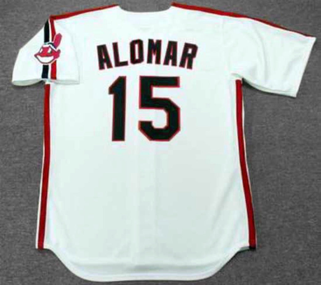 Sandy Alomar Cleveland Indians Official MLB Majestic Jersey product image 1