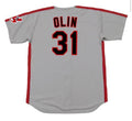 Steve Olin Cleveland Indians Official MLB Majestic Jersey product image 1