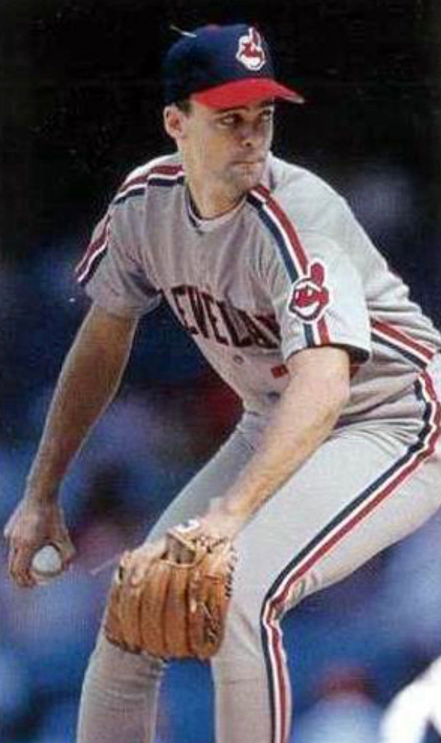 Steve Olin Cleveland Indians Official MLB Majestic Jersey product image 4