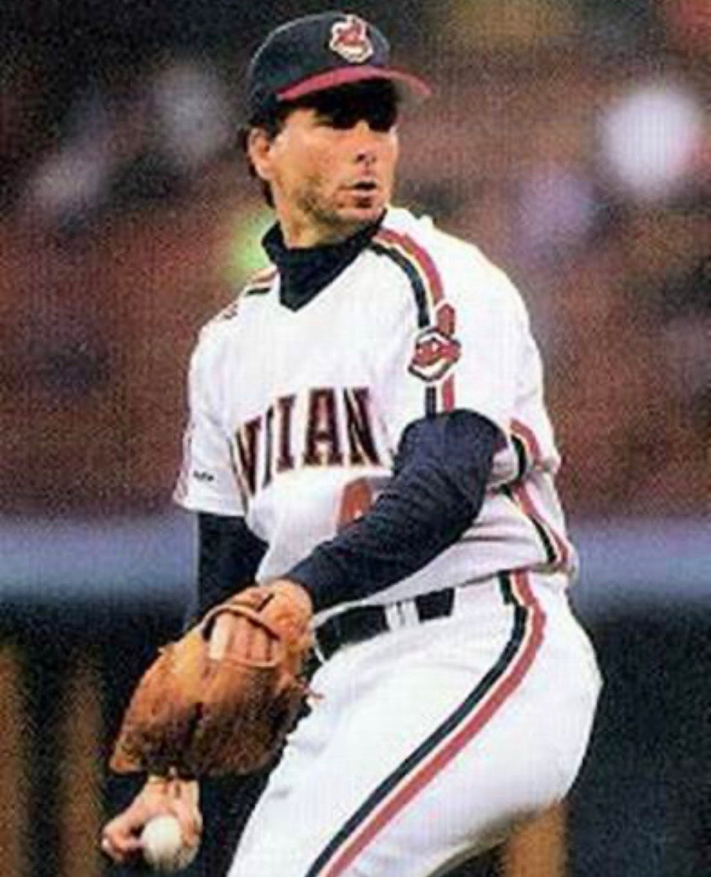 Tom Candiotti Cleveland Indians Official MLB Majestic Jersey product image 3