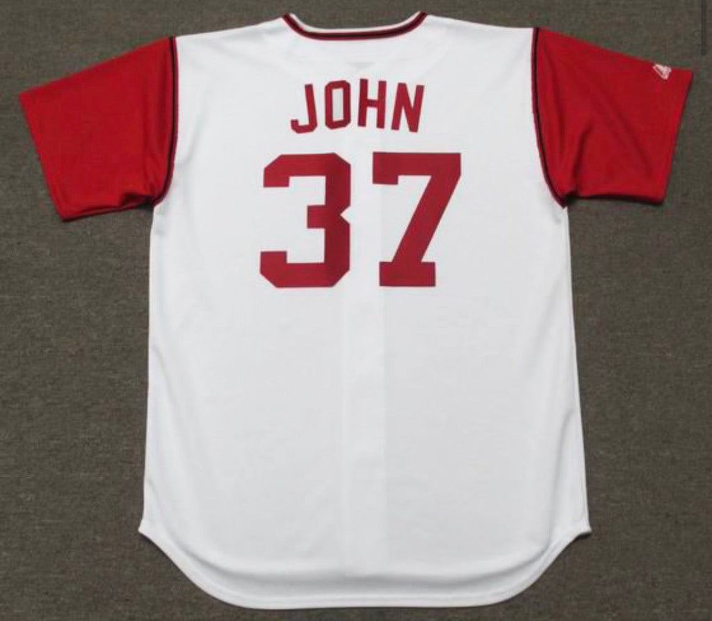 Tommy John Cleveland Indians Official MLB Majestic Jersey product image 1