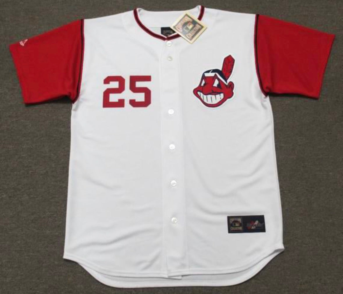 Vic Davalillo Cleveland Indians Official MLB Majestic Jersey product image 2