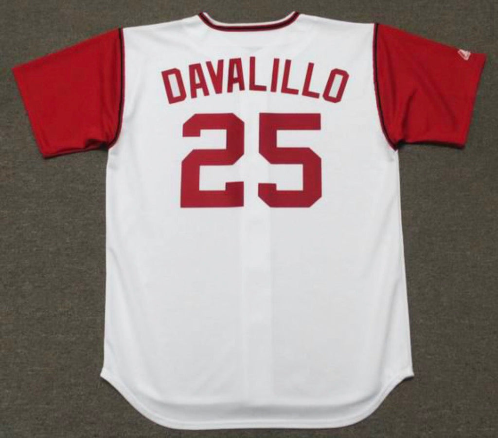 Vic Davalillo Cleveland Indians Official MLB Majestic Jersey product image 1
