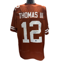 Earl Thomas III Autographed Texas Longhorns Brown Jersey Beckett product image 1, provided for visual reference and product