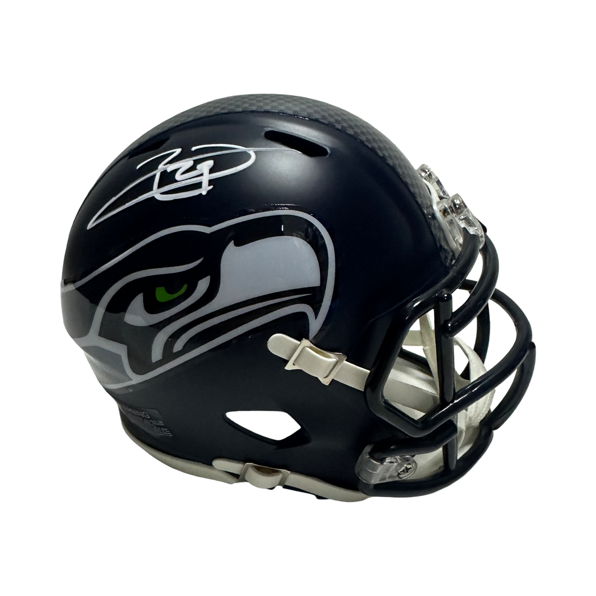 Earl Thomas III Autographed Seattle Seahawks Navy Blue Speed Mini Helmet Beckett product image 1, provided for visual