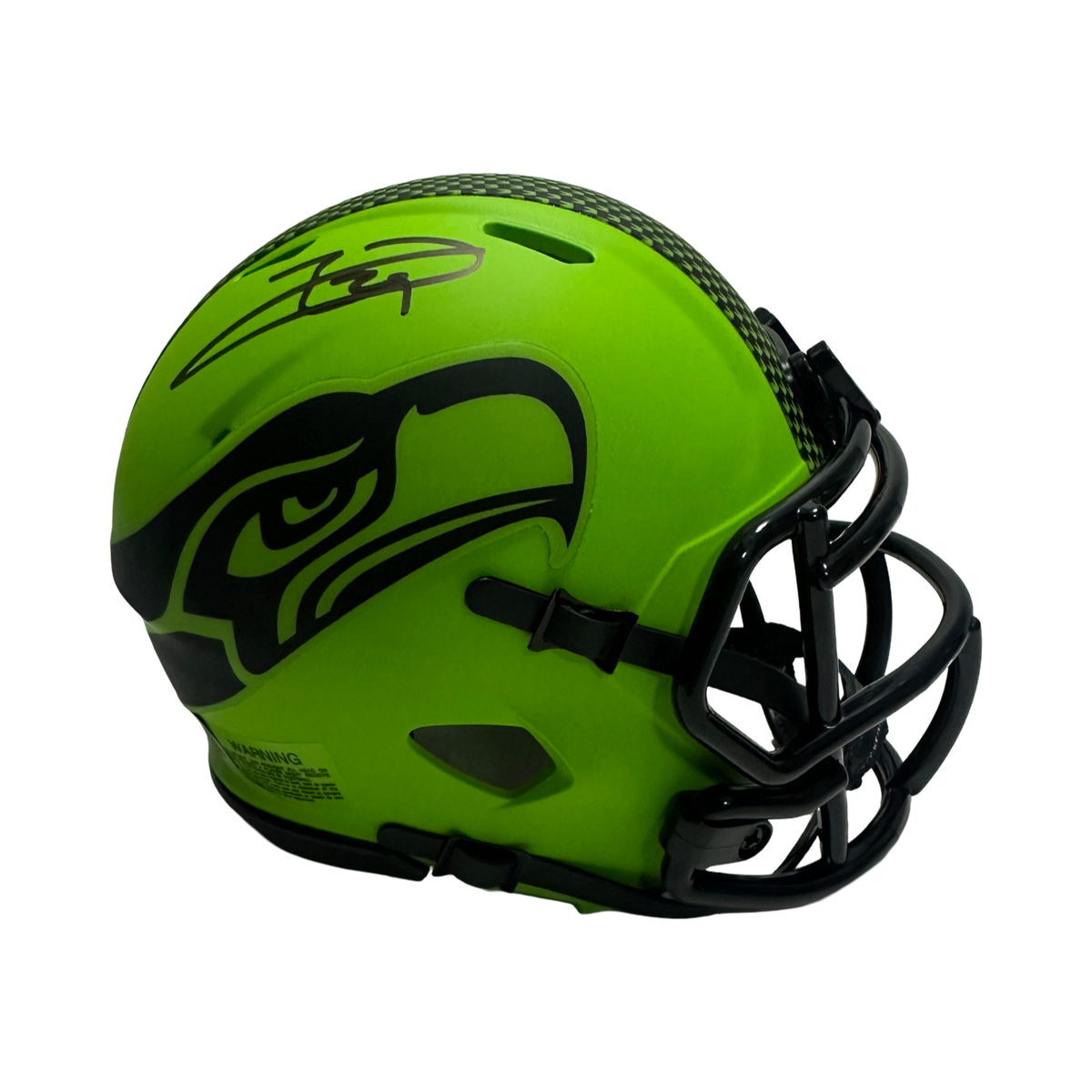Earl Thomas III Autographed Seattle Seahawks Rave Mini Helmet Beckett product image 1, provided for visual reference and