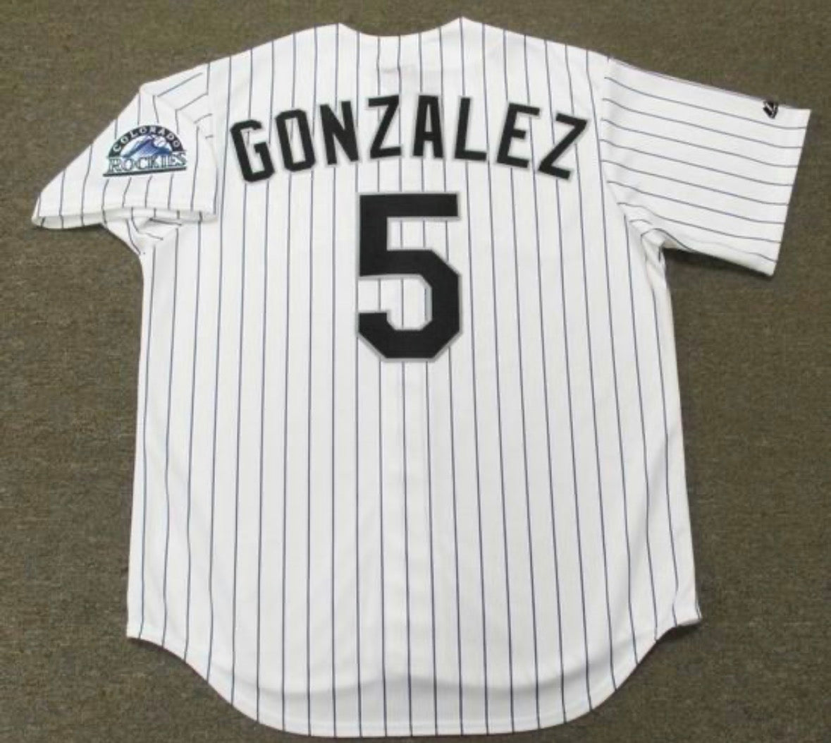 Carlos Gonzalez Official MLB Majestic Jersey product image 1
