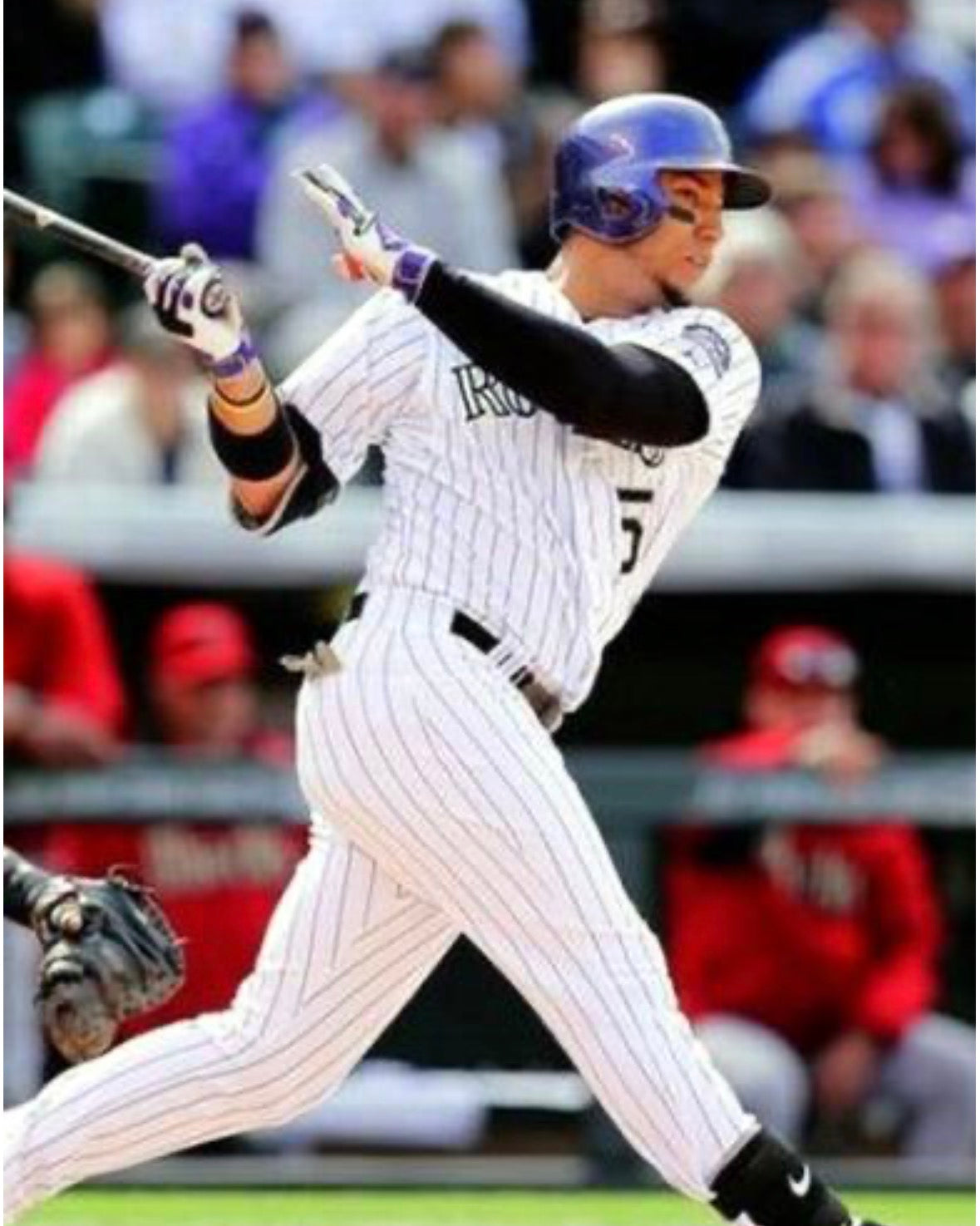 Carlos Gonzalez Official MLB Majestic Jersey product image 3